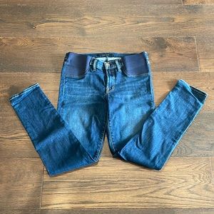 J Brand Mama J Skinny Fleeting Maternity Jeans Size 28